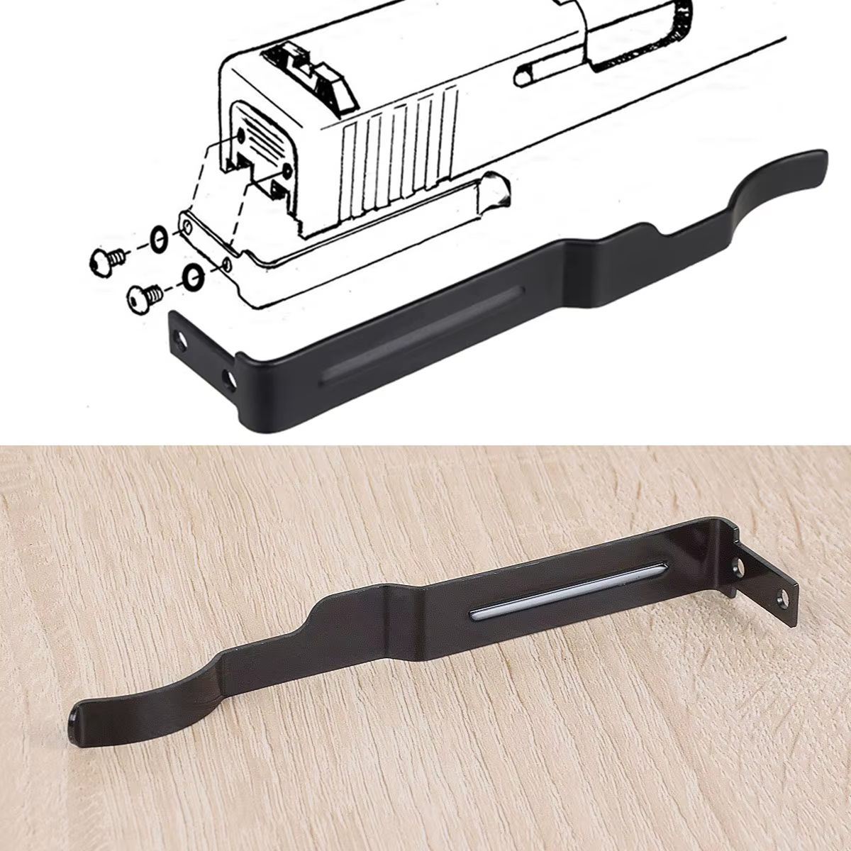 Glock Clip oculto universal para cinturón de transporte de pistola