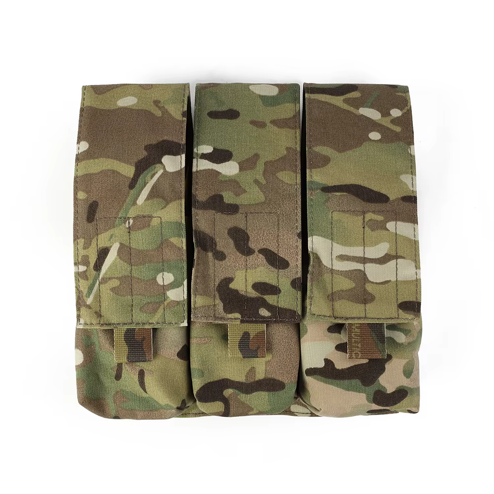 Emersongear Bolsa Triple Portacargadores 7.62 AK MOLLE Nylon Táctico