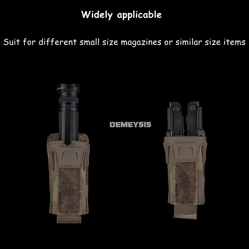 Portarevistas MOLLE Airsoft – Revista 9mm táctica combate - imagen 3