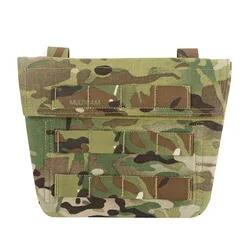 Bolsa táctica MOLLE portaplacas abdomen – Panel ventral chaleco