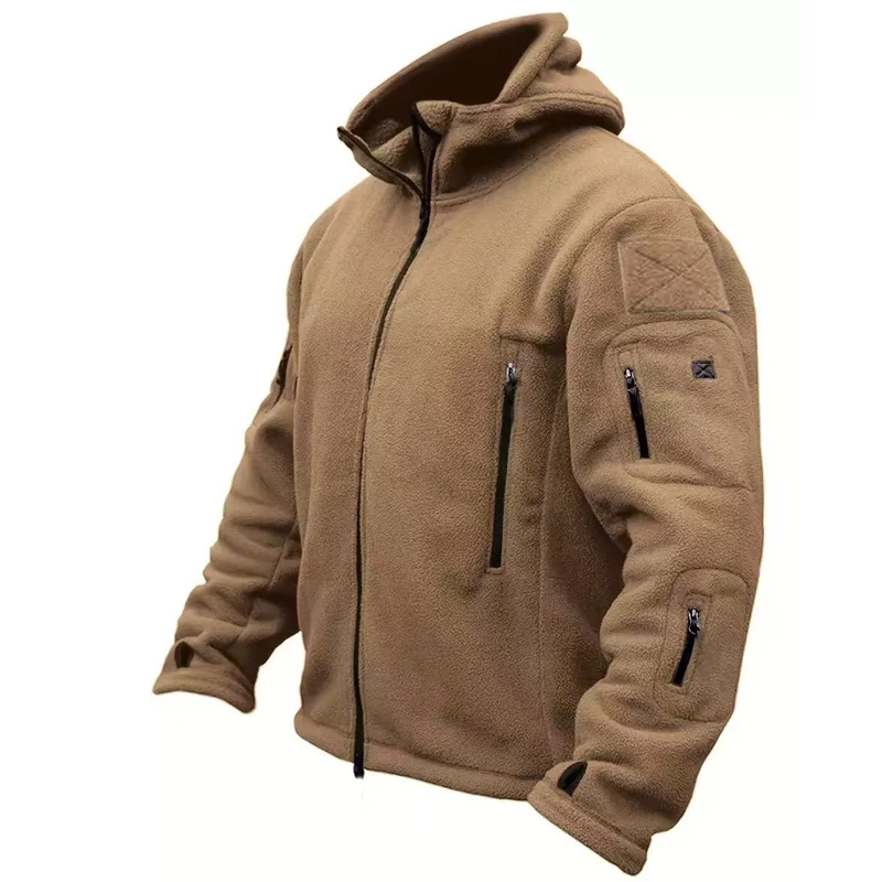 Sudadera táctica militar cortaviento térmica para hombre senderismo - imagen 5