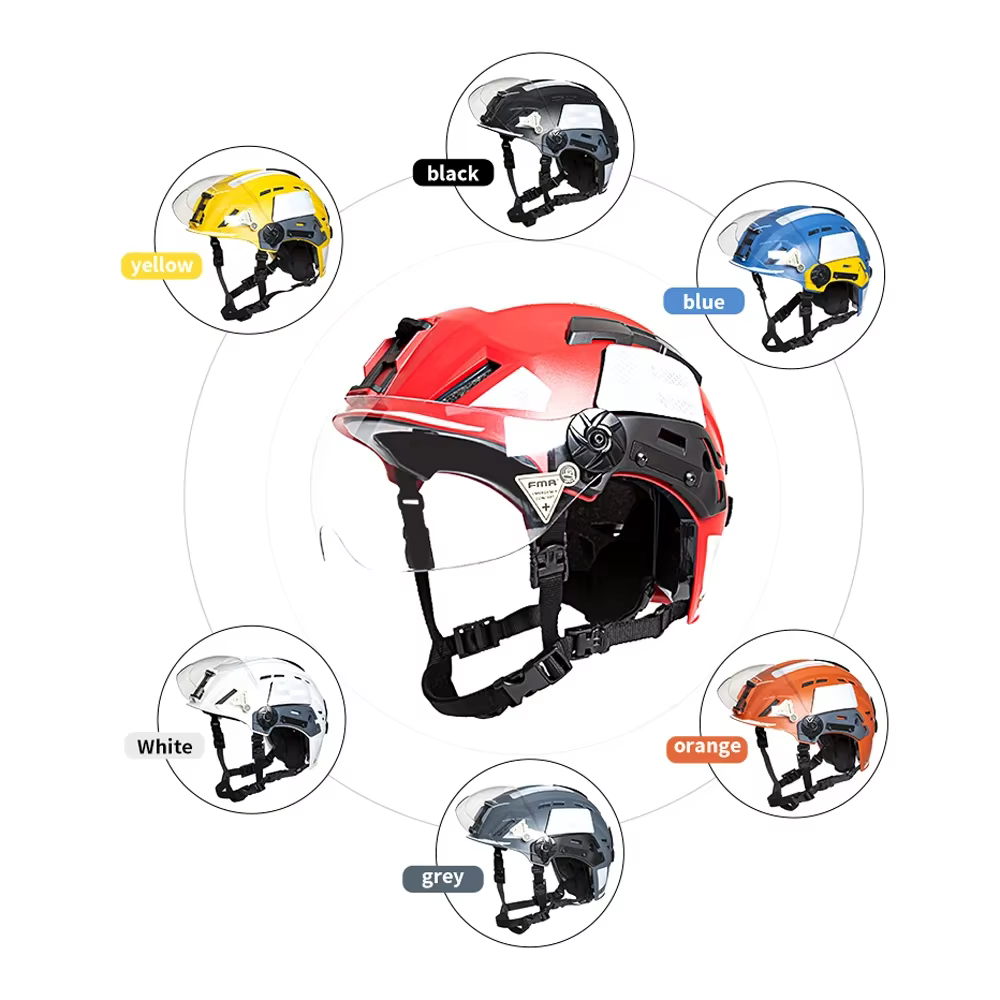 FMA EX SAR casco táctico rescue con soporte NVG ajustable - imagen 3