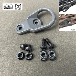 Adaptador táctico base metal M-LOK/KeyMod para eslinga