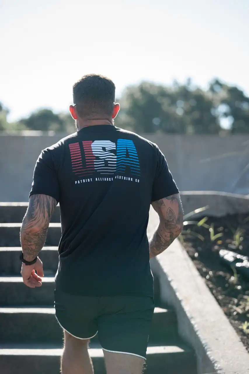 Camiseta táctica Patriot Alliance unisex premium USA, lujo - imagen 3