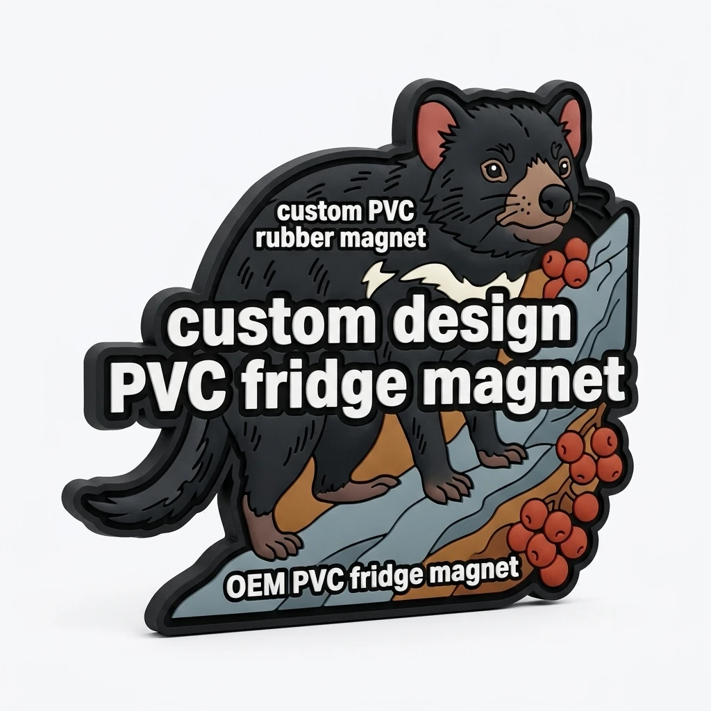 Imán de nevera personalizado 3D en PVC – Recuerdo turístico - imagen 3