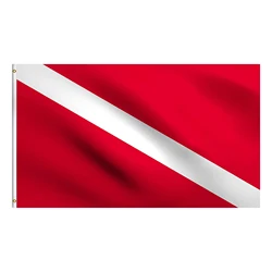 Xiangying Bandera de buceo 60x90 cm y 90x150 cm para decoracion
