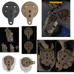Adaptador funda táctica CS giratorio 360° para caza de montaje MOLLE modular
