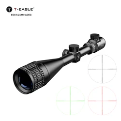 Mira telescópica T-Eagle EOX AOEG iluminada rojo/verde pistola aire