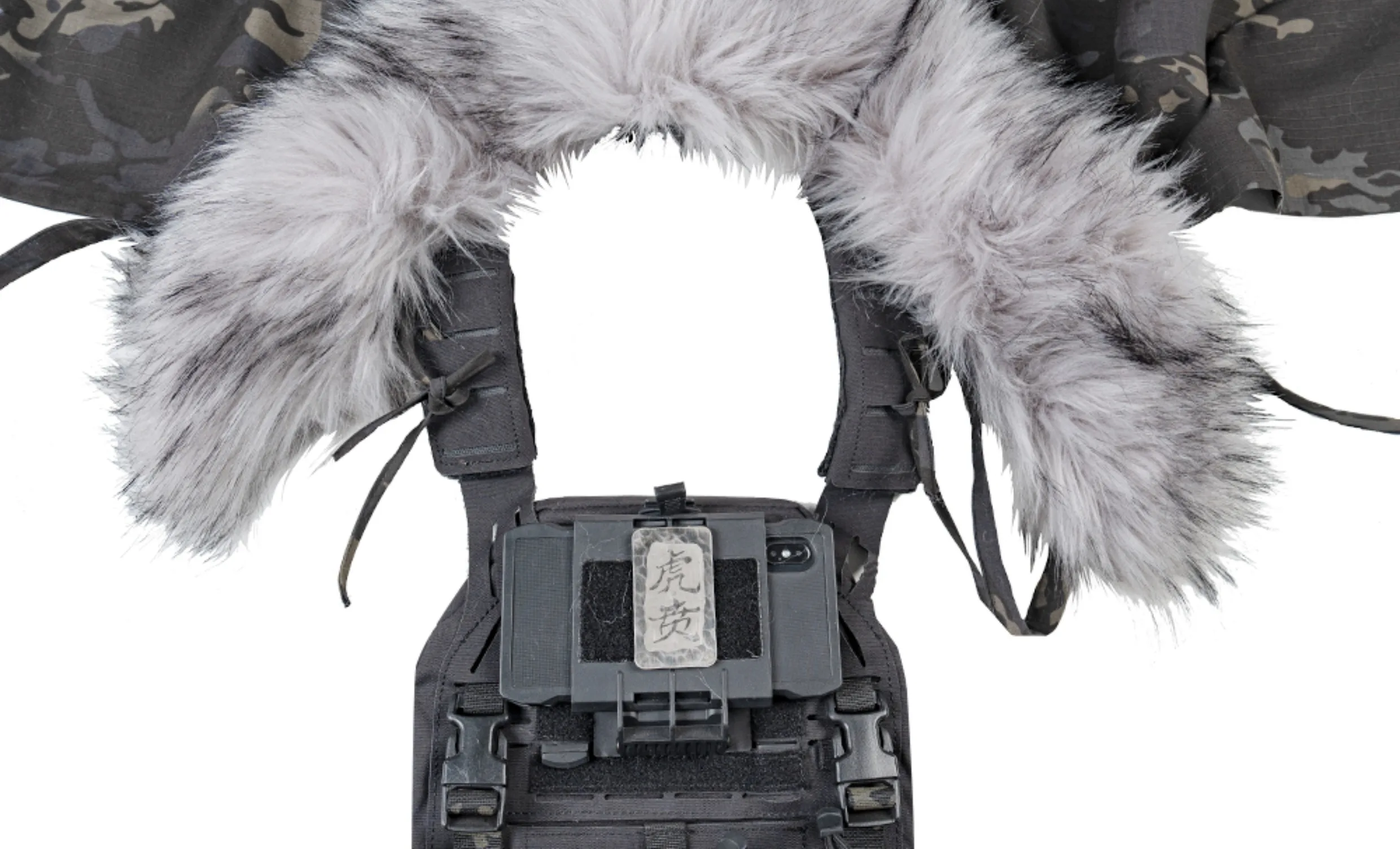 Detalle del montaje y aspecto camuflaje
