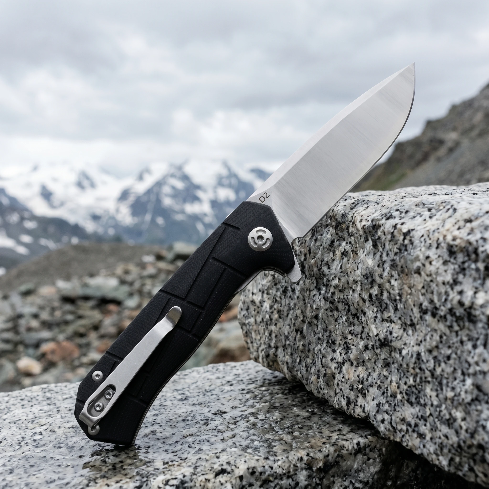 Cuchillo plegable táctico G10 multifunción para aire libre - imagen 2