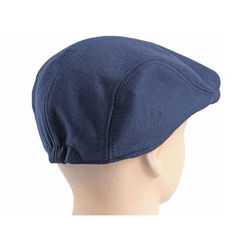 Boina newsboy de punto con visera espiga informal - imagen 3