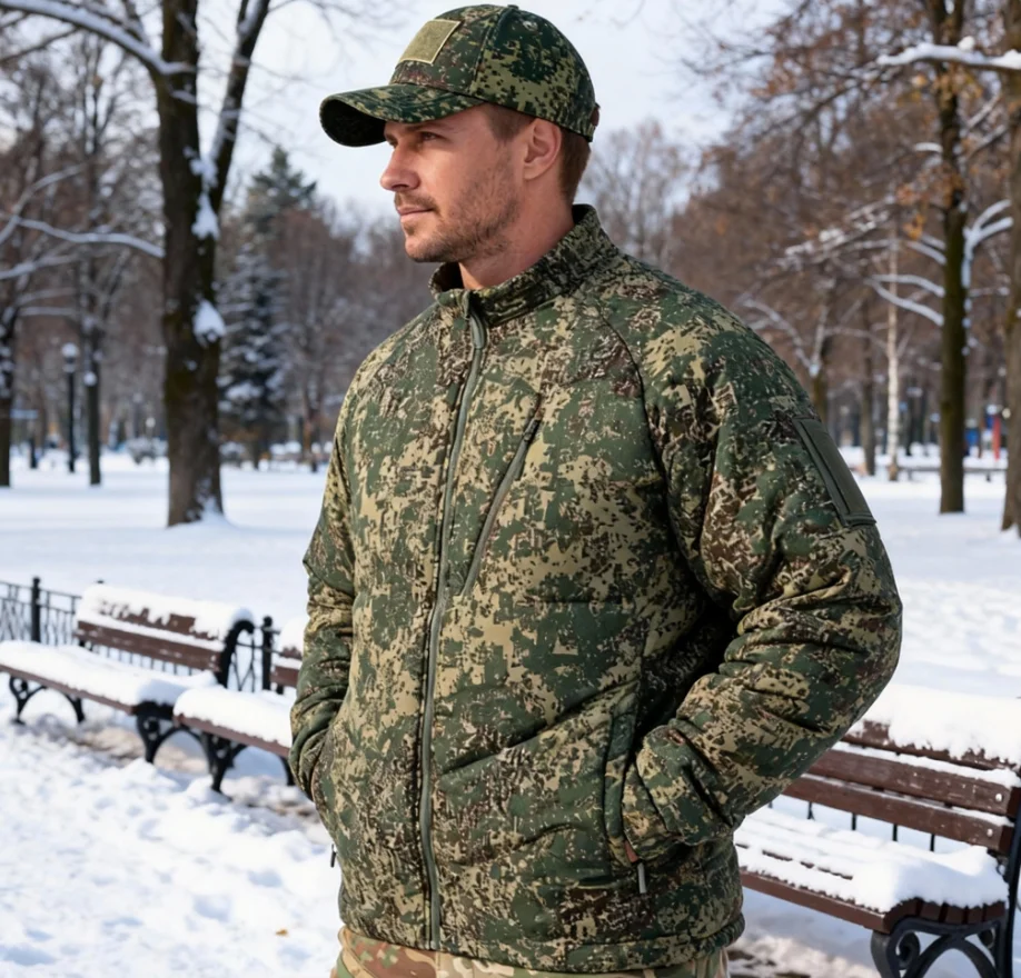 Chaqueta táctica impermeable EMR camuflaje ligera de algodón - imagen 3