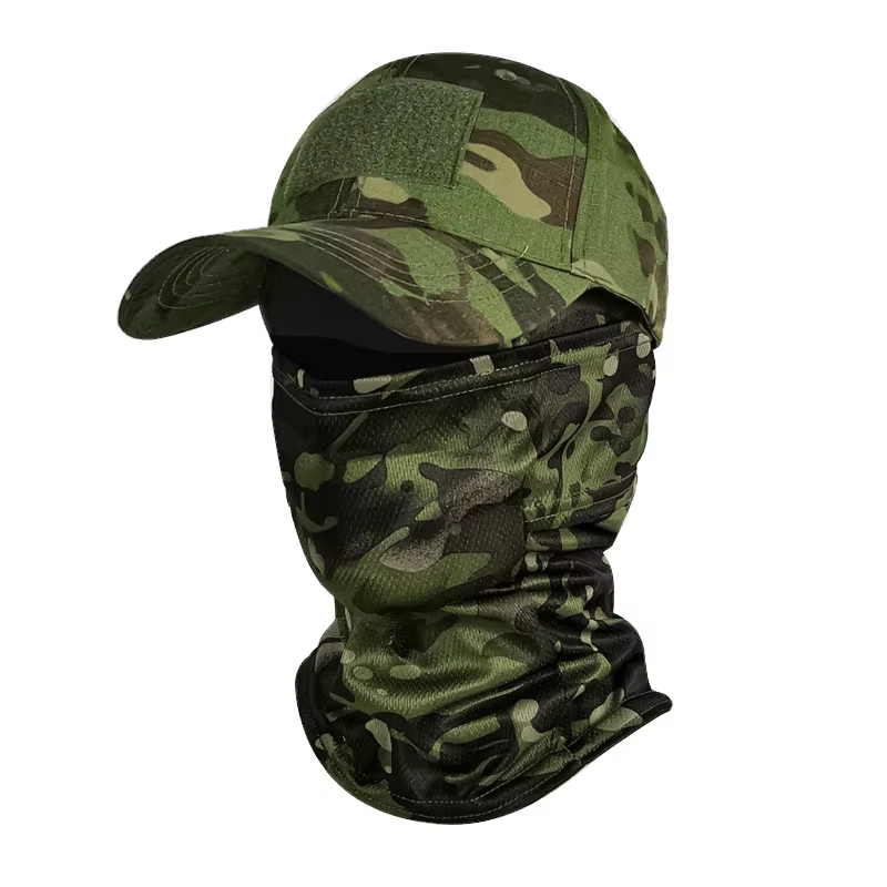 Gorra táctica y balaclava