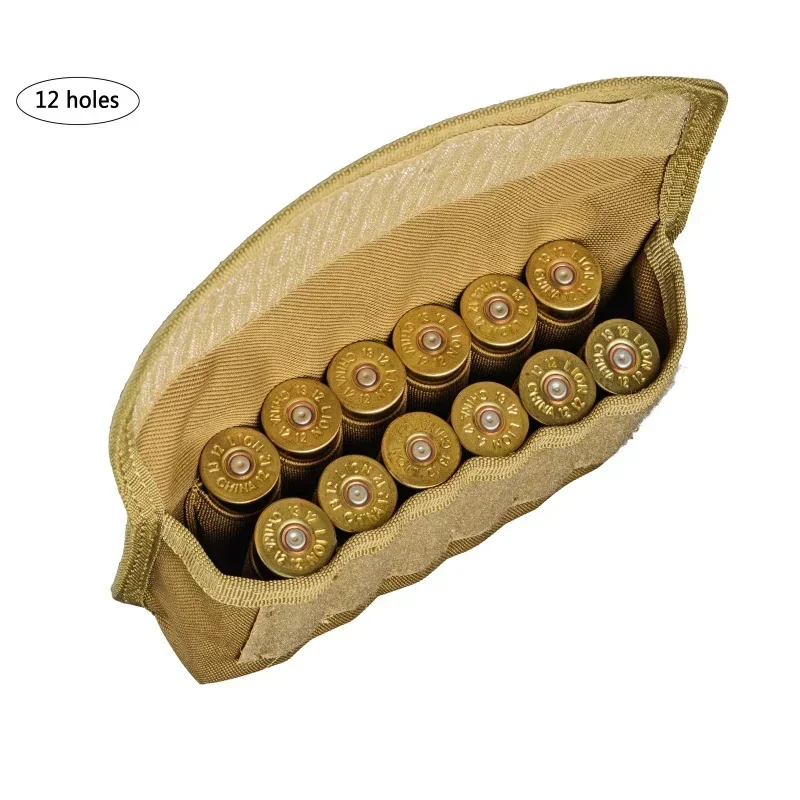Bolsa porta cartuchos escopeta MOLLE caza munición herramientas