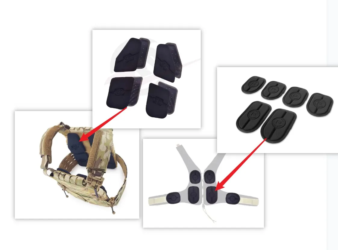 Accesorio SC/AVS para chaleco táctico, relleno caza