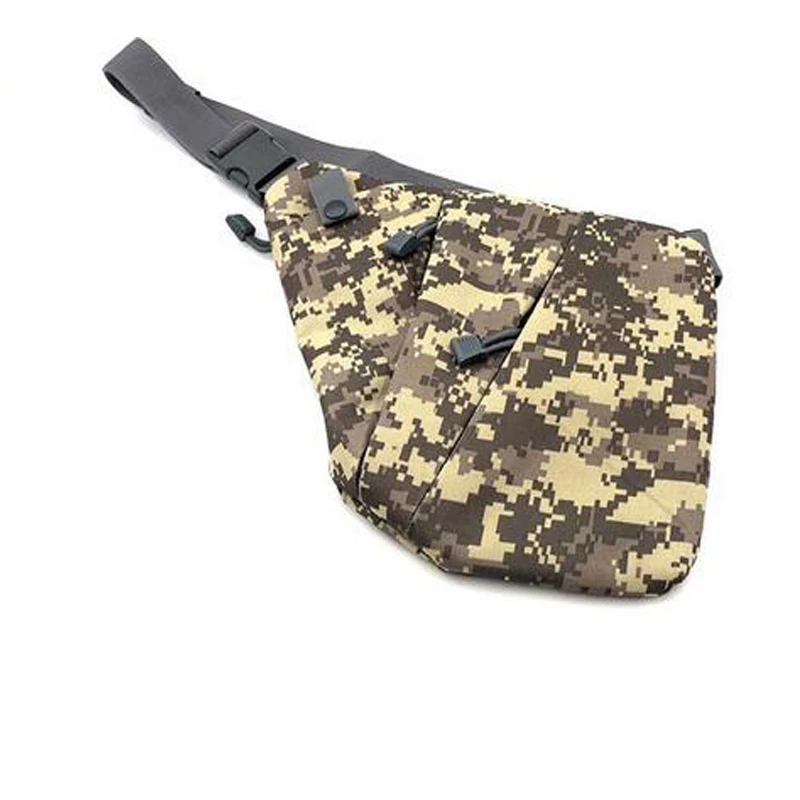 Bolso táctico de pecho antirrobo Oxford funda oculta para arma