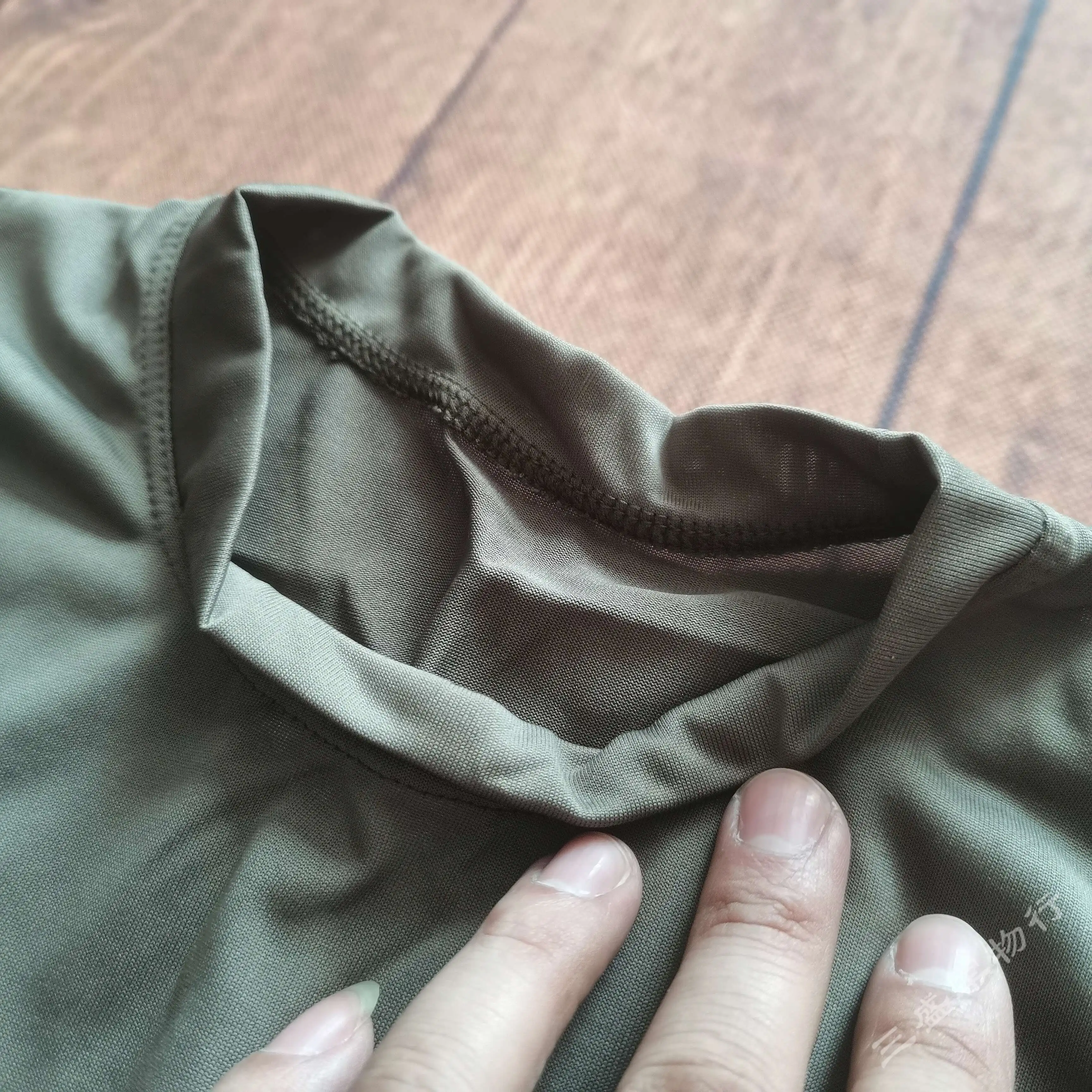 Muestra de costuras planas