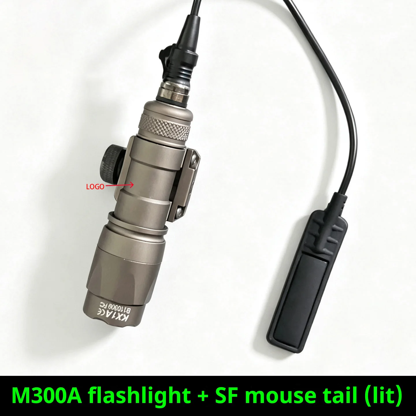 SureFire linterna táctica AXON SF con interruptor de presión Picatinny - imagen 5