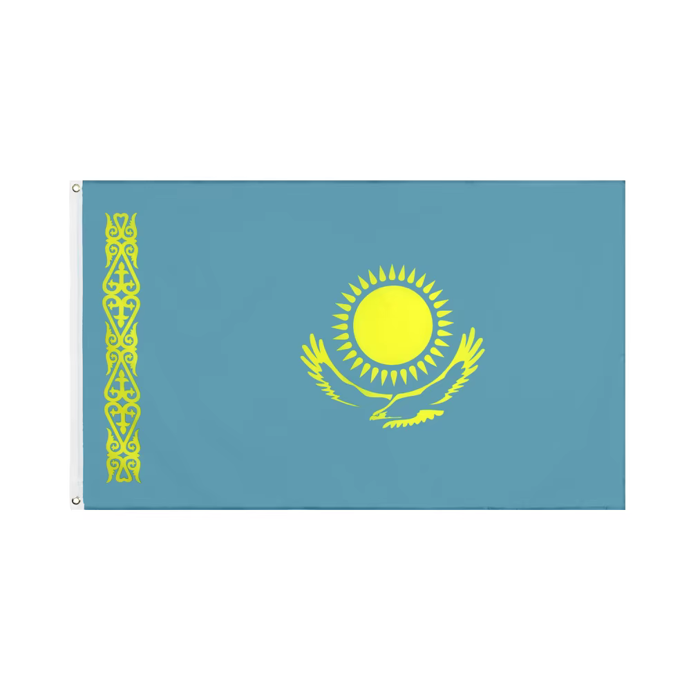 Bandera decorativa de Kazajstán 90x150cm