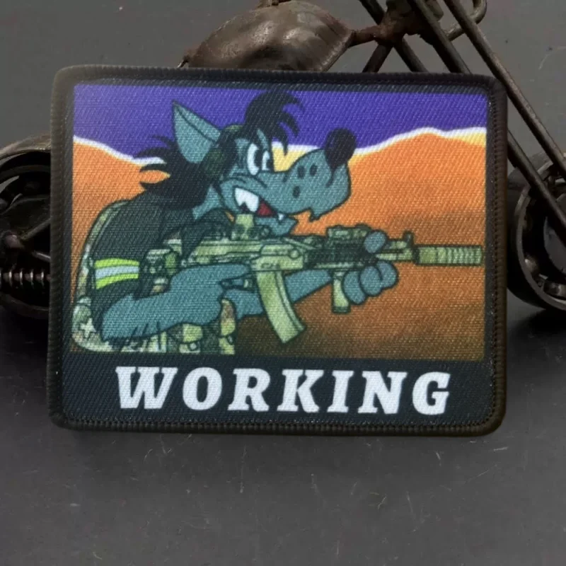 Parche táctico con velcro – Insignia moral para equipo militar - imagen 5