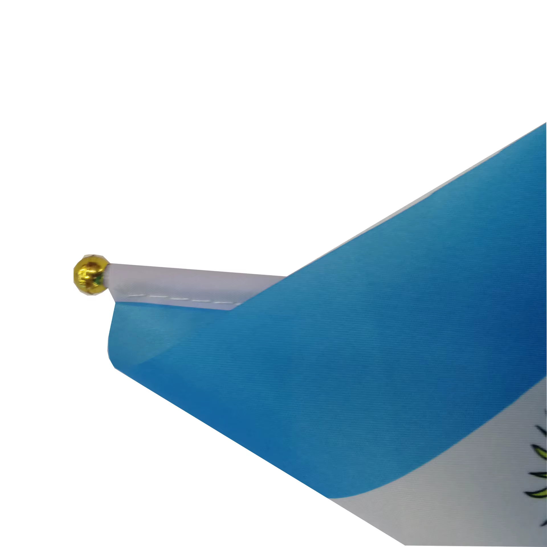 Bandera de Argentina de mano – Asta plástica de poliéster - imagen 4