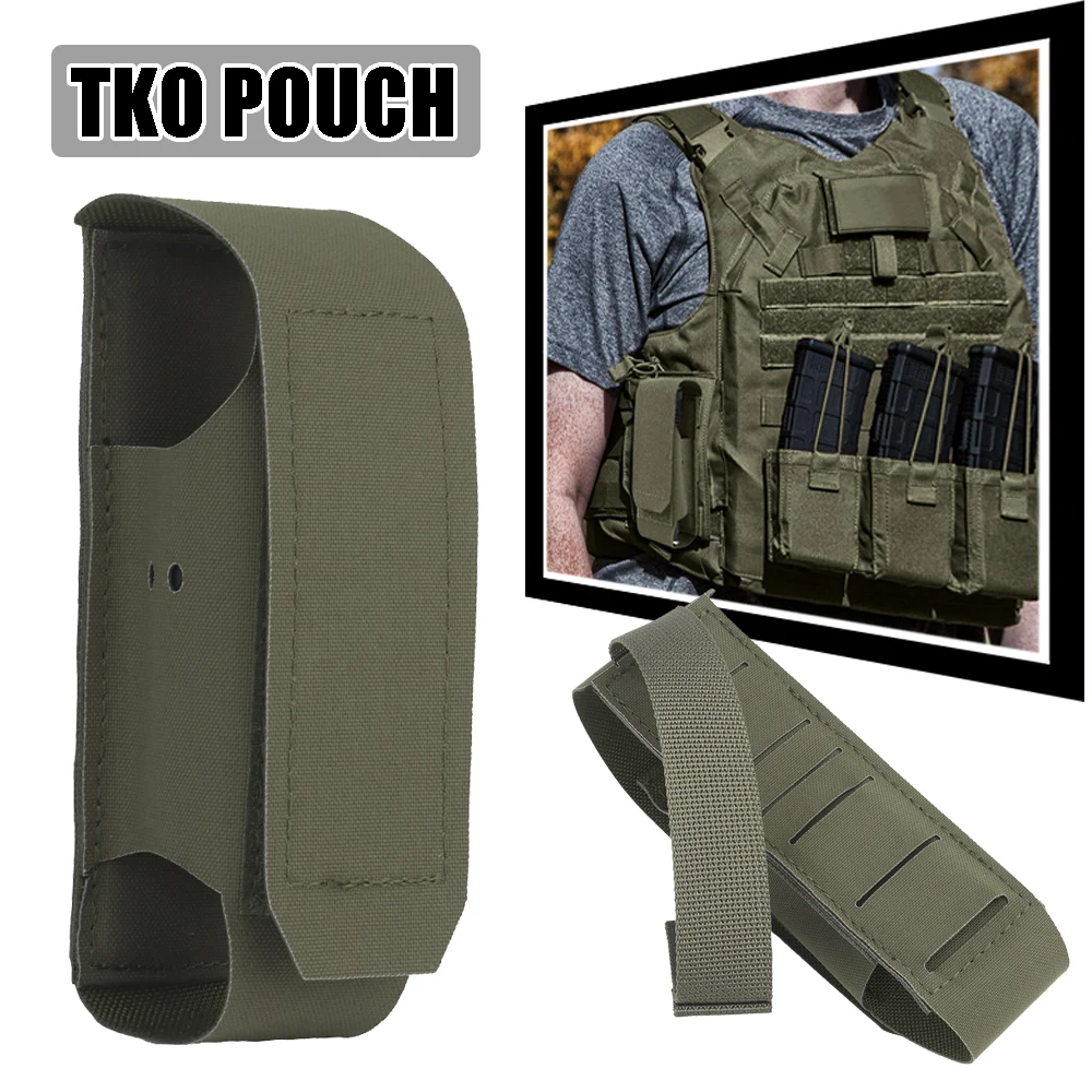 TKO Bolsa Táctica MOLLE Organizador Expandible para Chaleco Caza - imagen 4