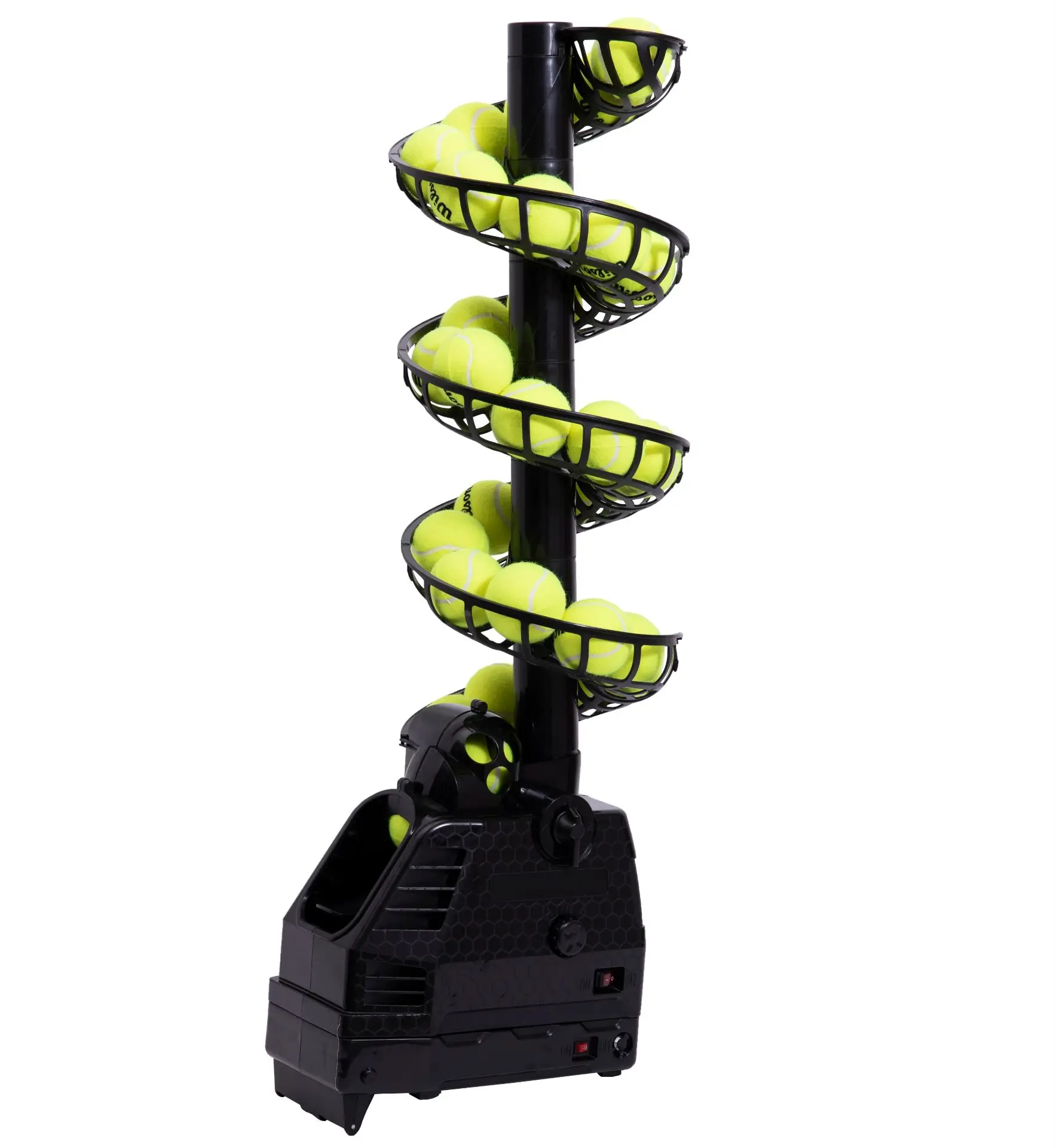 Lanzapelotas de tenis automático portátil con control remoto - imagen 2