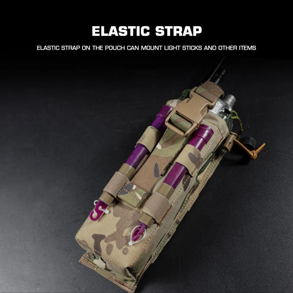 Bolsa táctica MOLLE para radio walkie talkie - imagen 4
