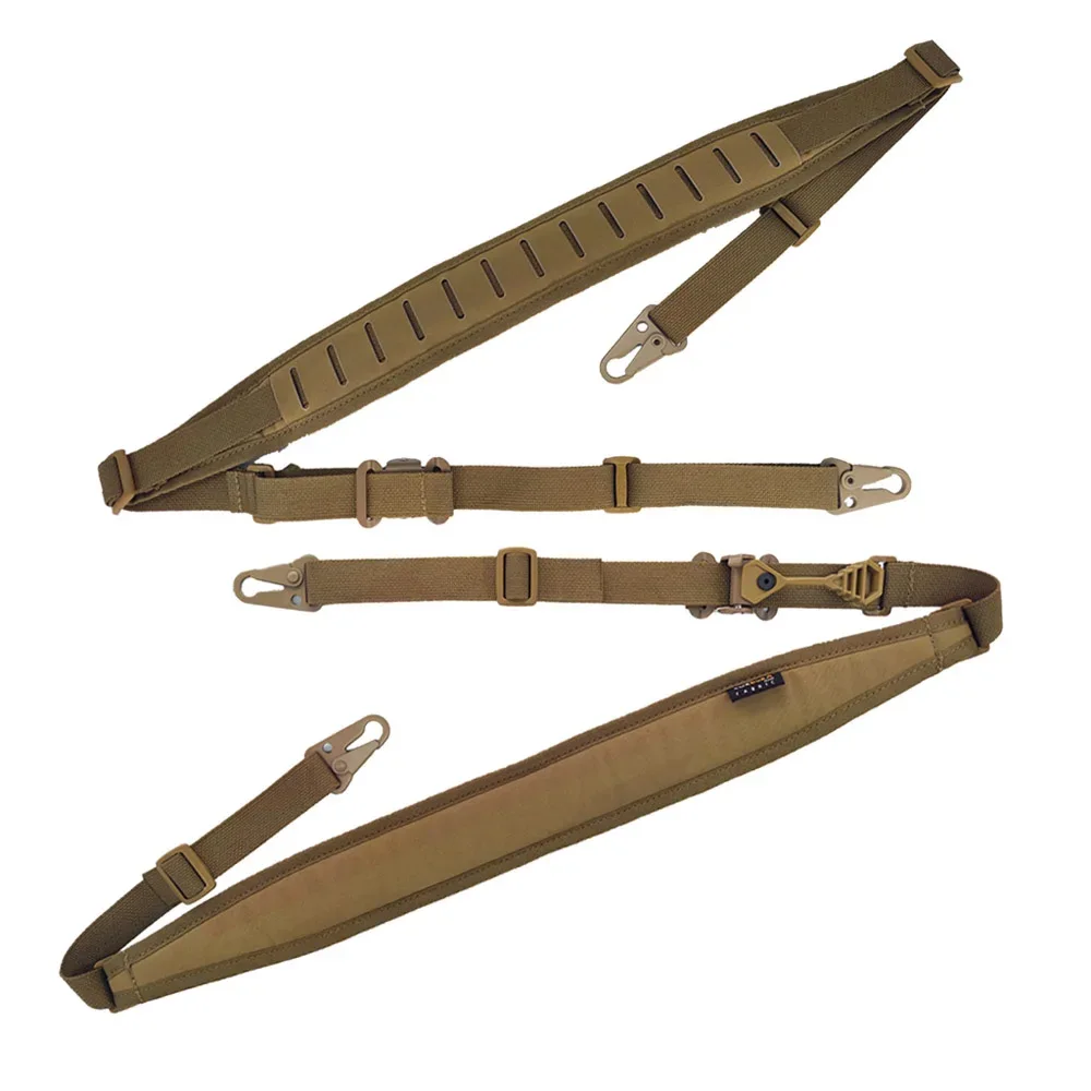 SLINGSTER Correa táctica rifle nailon 500D ajuste rápido camuflaje