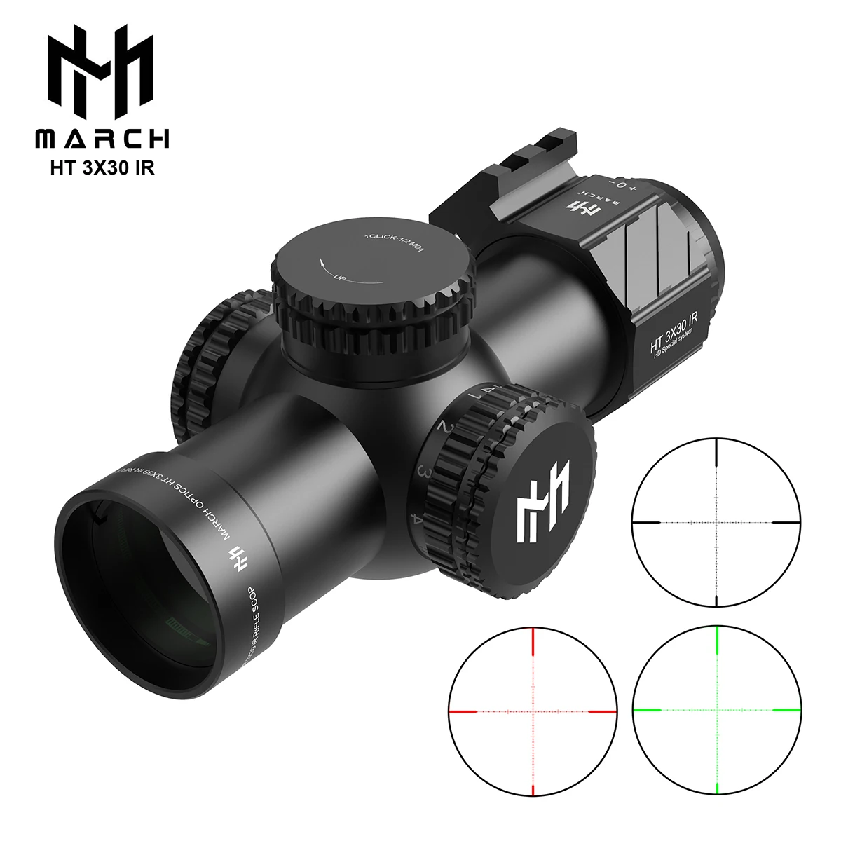Mira de caza HT 3x30IR