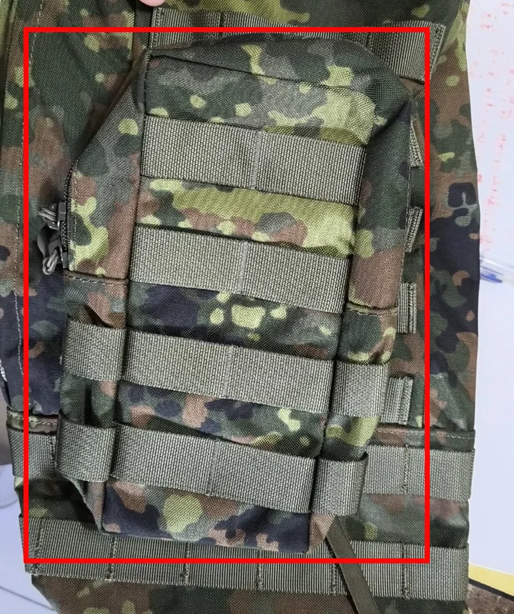 Bolsa táctica camuflaje para exteriores utilitaria EDC, multiusos - imagen 5