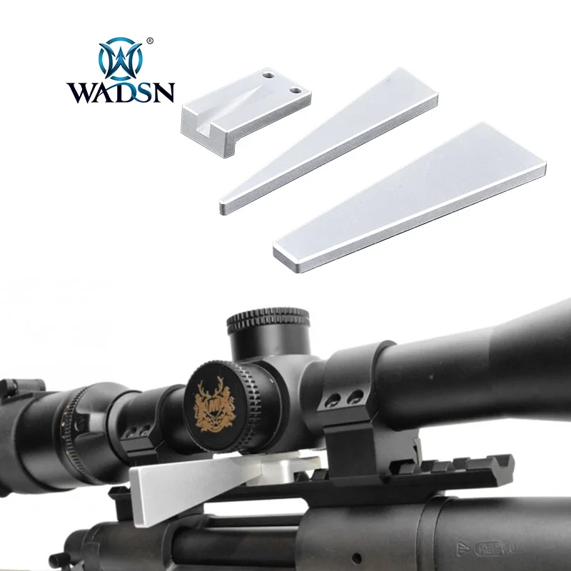 Nivelador óptico para mira de rifle: kit de herramientas de aluminio - imagen 2