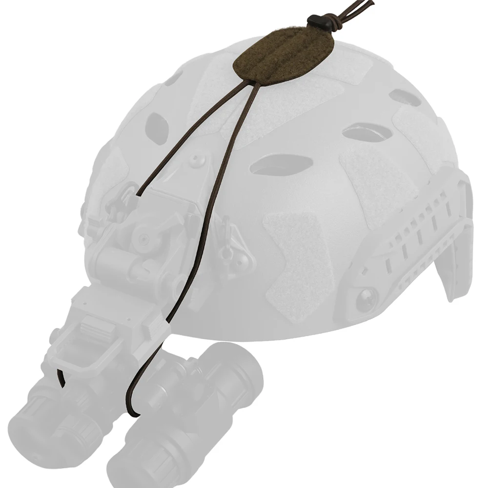 Correa de sujeción NVG para casco táctico con cuerda refuerzo - imagen 3
