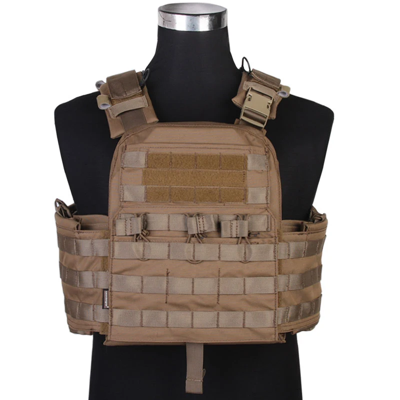 Emersongear Chaleco Táctico MOLLE Verde Portador de Placa Airsoft - imagen 5