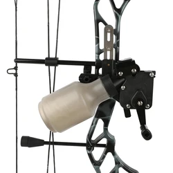 Carrete de pesca arco de cuerda ABS con cable para pescar