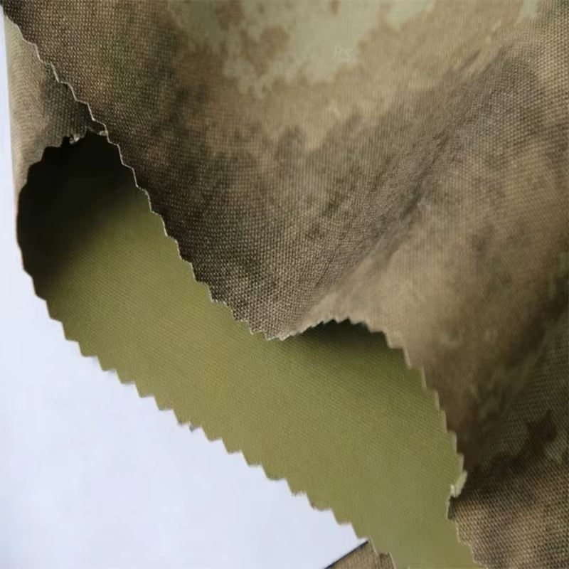 Tela táctica nailon 500D camuflaje PU impermeable ignífuga con IR - imagen 3
