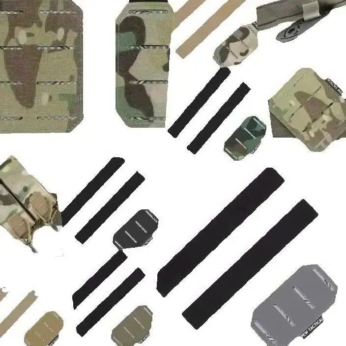 Placa adaptadora MOLLE táctica 45° IPSC para cinturón - imagen 5
