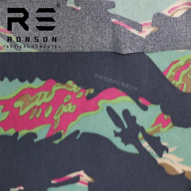 Tela táctica camuflaje Miami en nylon Oxford para equipamiento - imagen 2