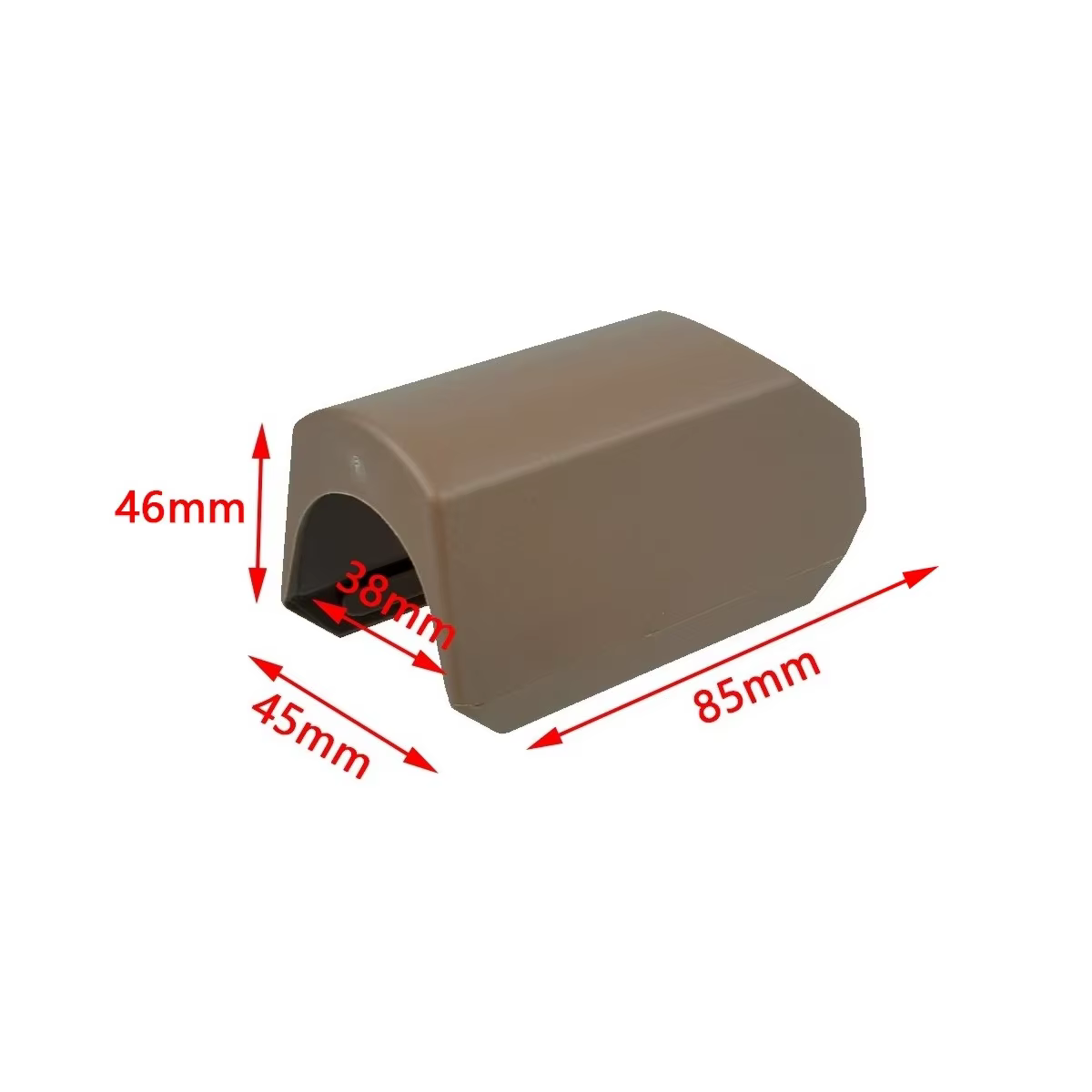 Carrillera AR15/M4 con elevador trasero nylon liberación rápida - imagen 5