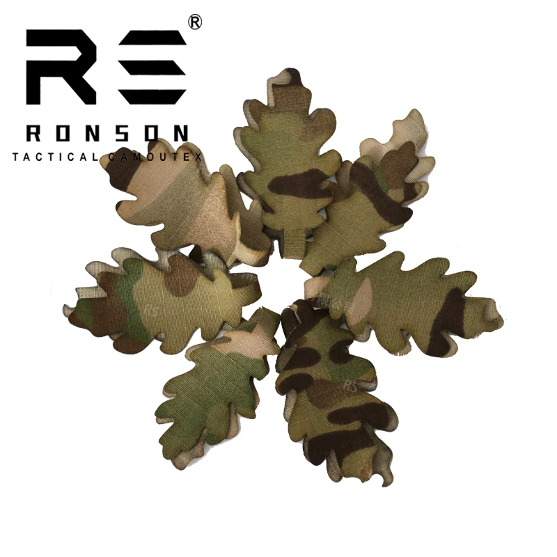 Tira de camuflaje para cubierta de casco ghillie ribeteada textil - imagen 2