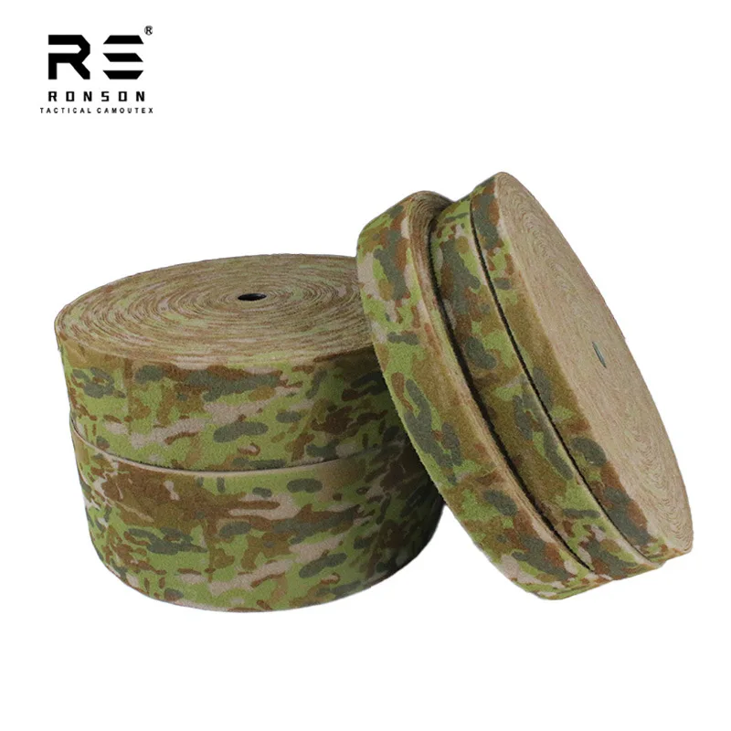 AMCU Cinta velcro lazo camuflaje australiano para coser mochila - imagen 4