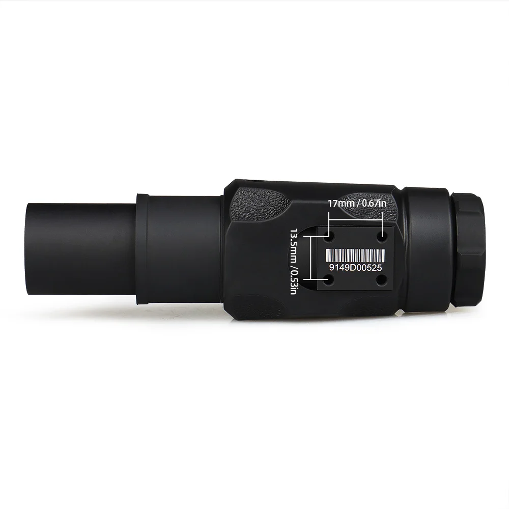 Monocular con lupa y soporte de rifle para caza - imagen 3