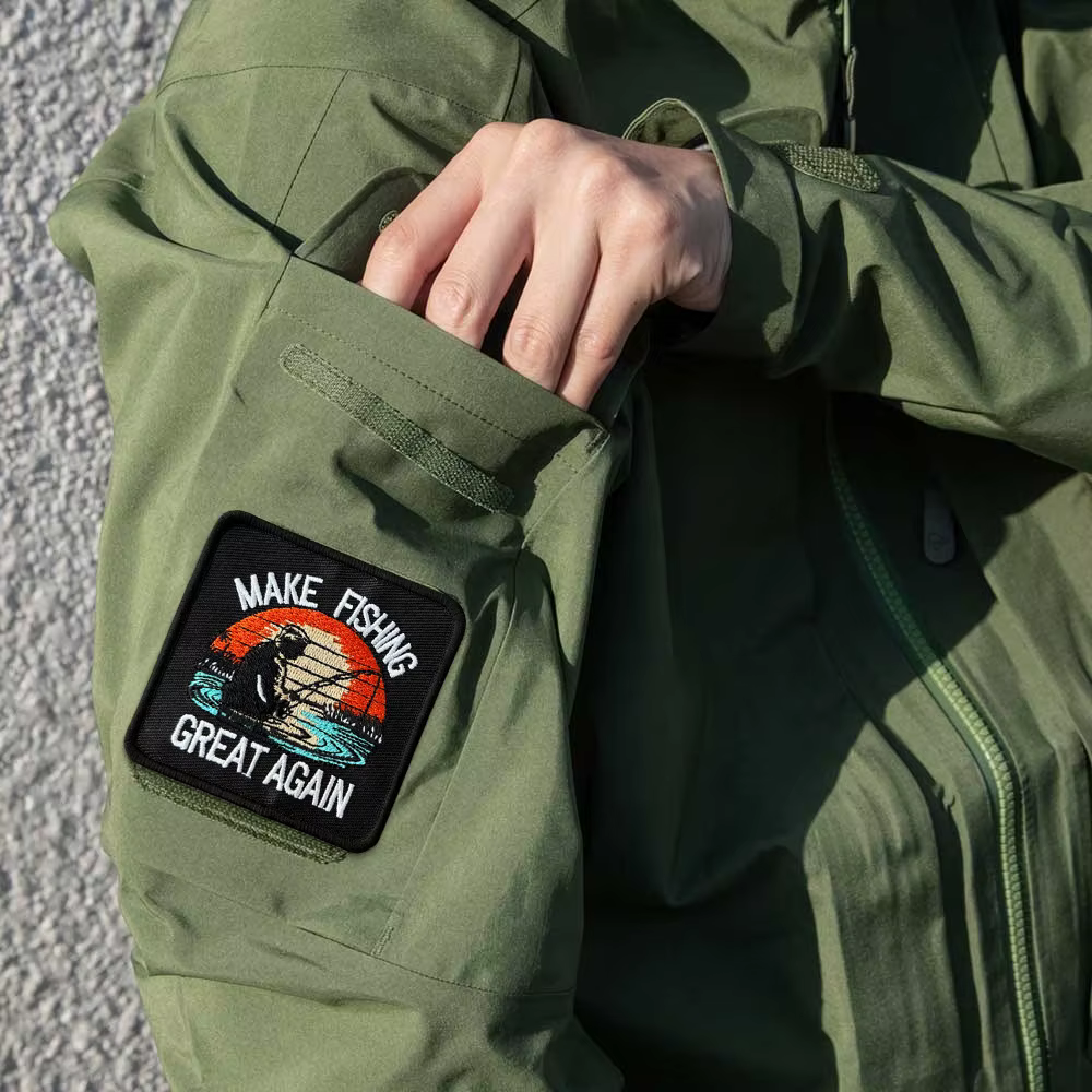 Parche estilo militar y humorístico