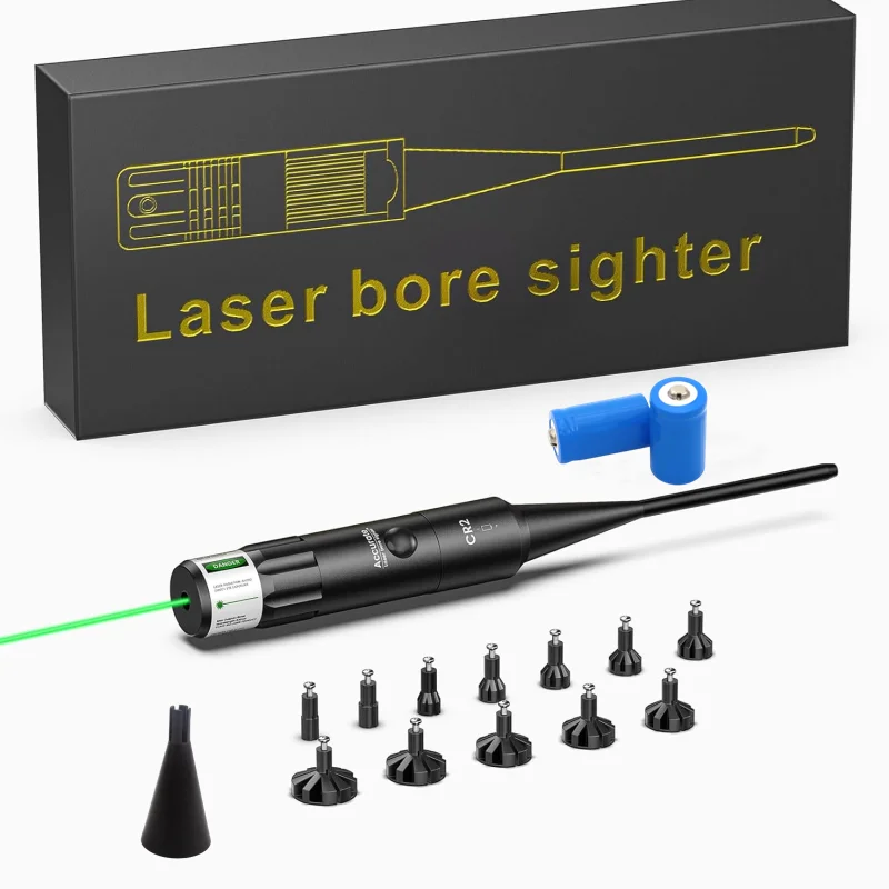 Kit colimador láser profesional para armas – Rojo o verde - imagen 5