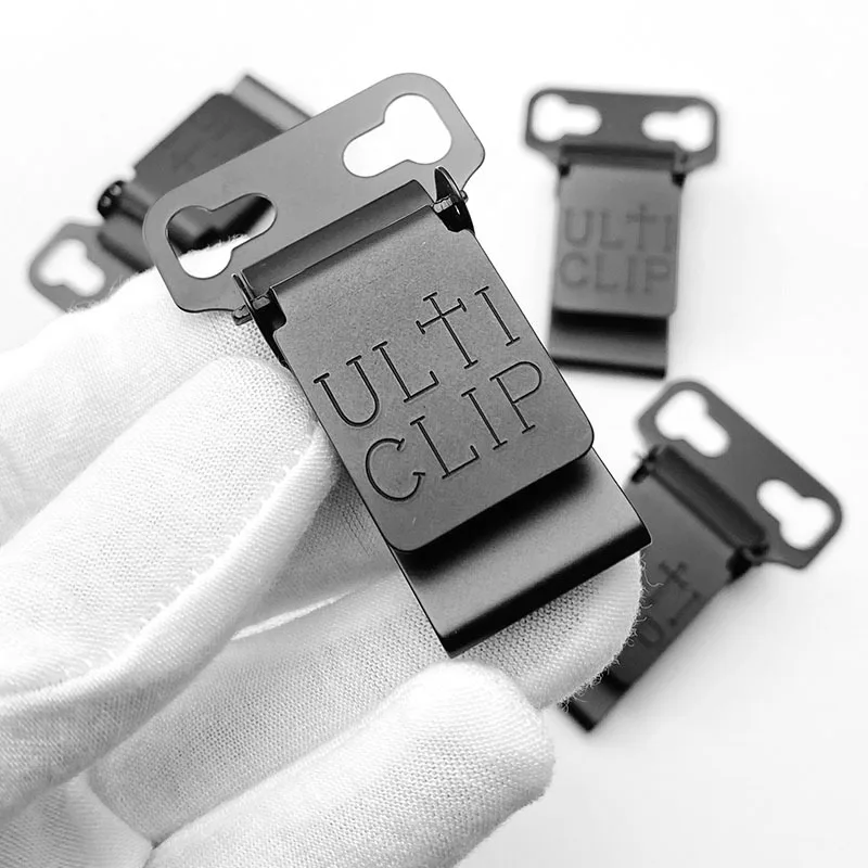 Abrazadera Kydex para funda de cuchillo con clip de cintura