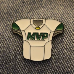 MVP Jersey jugador unisex moderno y divertido para mochila o vestir