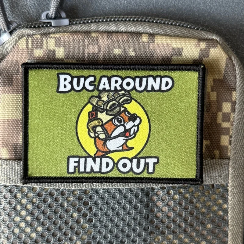 Parche táctico morale patch Busca y encuentra con gancho y bucle - imagen 3