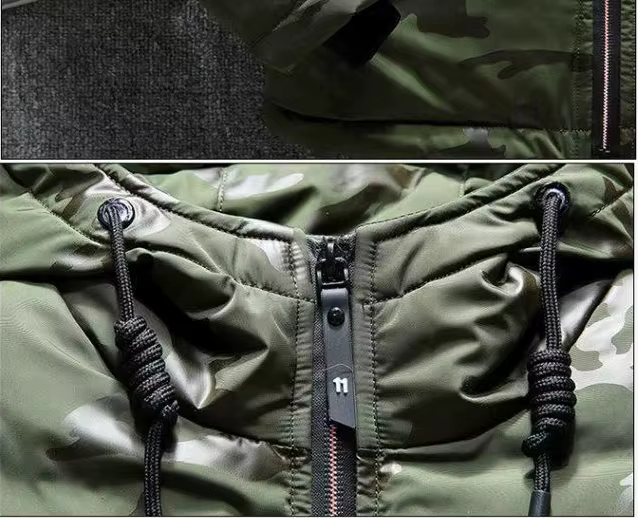 Detalle del relleno y costuras
