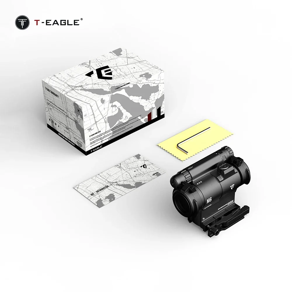 Mira holográfica T-Eagle M6 compacta punto rojo y montaje rápido - imagen 5