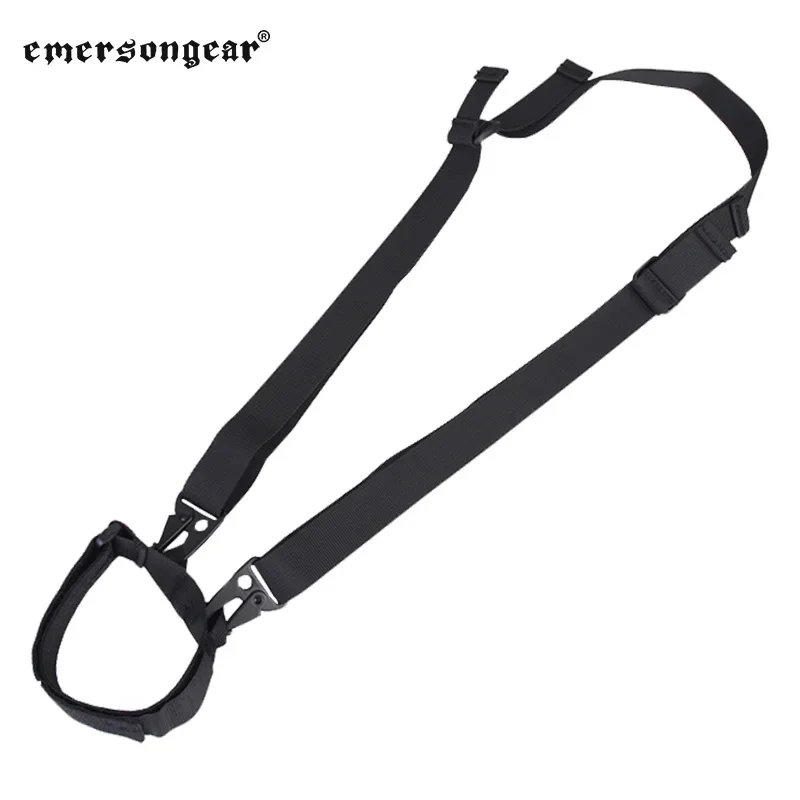Correa táctica de dos puntos en nylon TAN/negro
